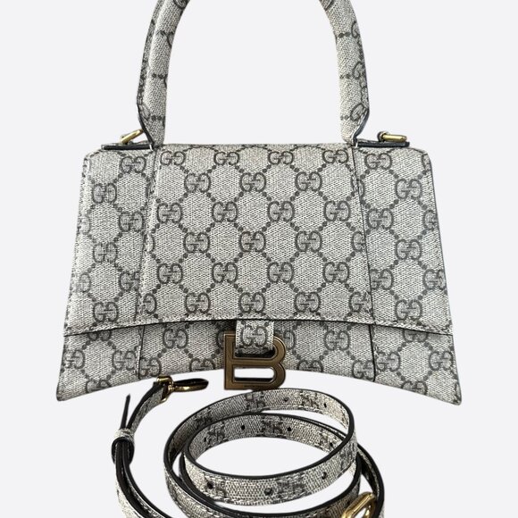 Balenciaga Gucci GG Monogram Hourglass Small Top Handle Bag - Picture 1 of 6